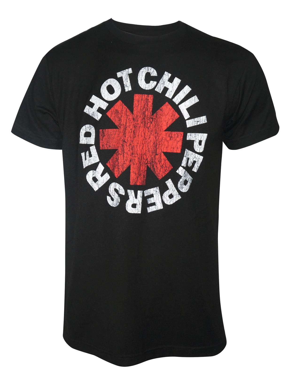 Authentic RED HOT CHILI PEPPERS Classic Asterisk Slim Fit T-Shirt S-2XL NEW