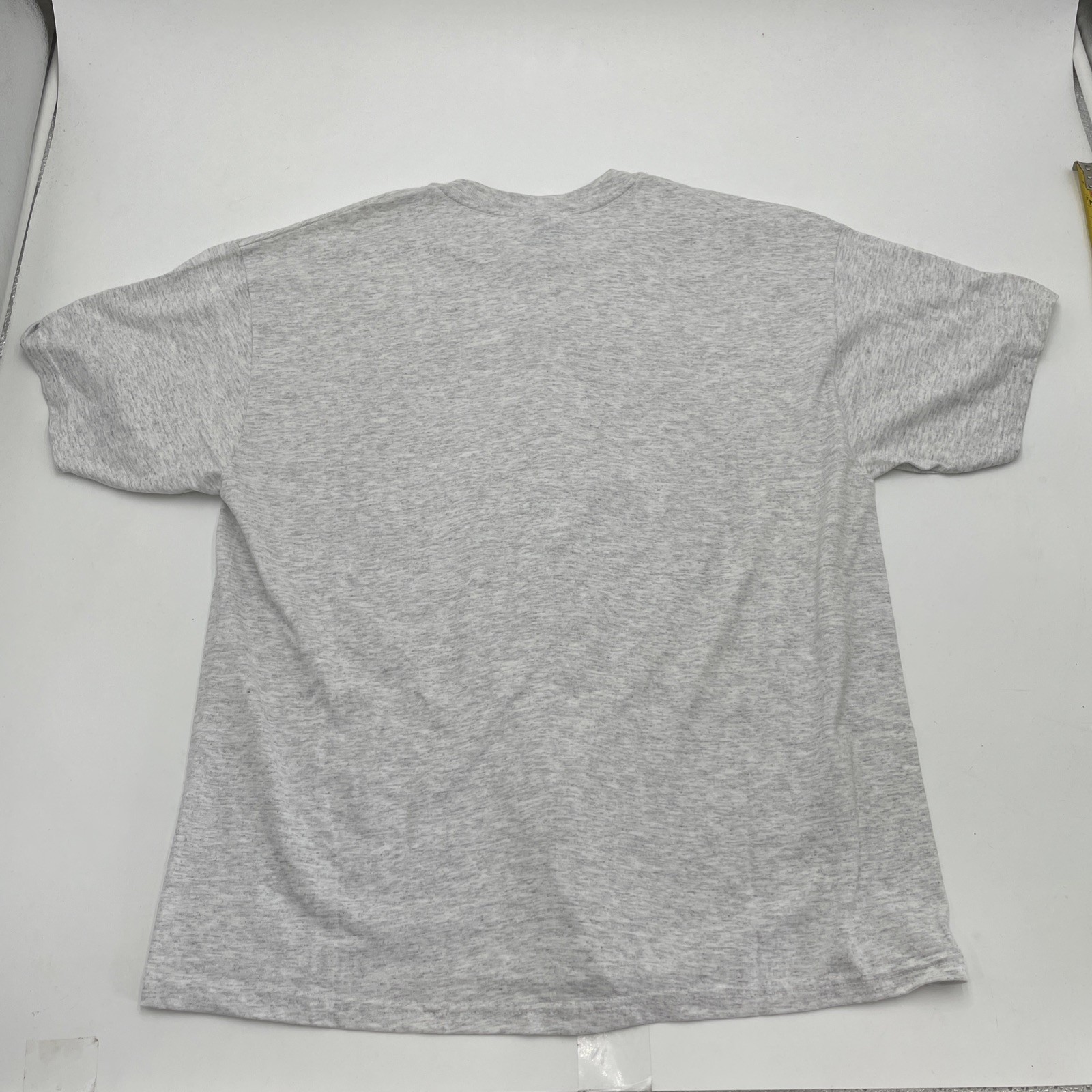 Hanes T-Shirt Adult Large 50/50 Cotton Poly Gray Seneca Nation Of Indians Tee