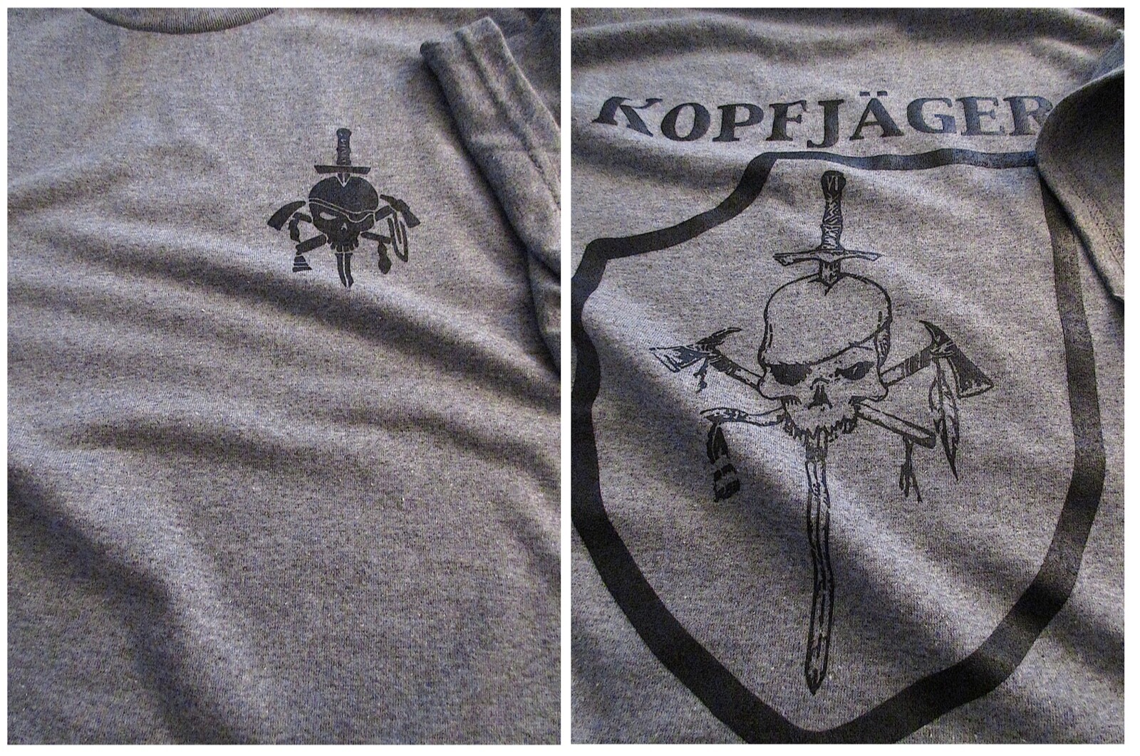 Navy Seals SILVER Squadron SNIPER DEVGRU TACDEVRON Silk Screened T-Shirt LARGE