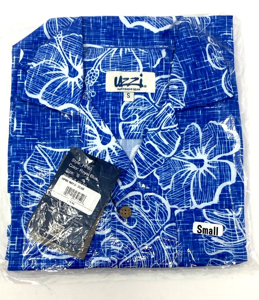 Hawaiian Shirt Men Women Button Down Short Sleeve Casual Collared Prints