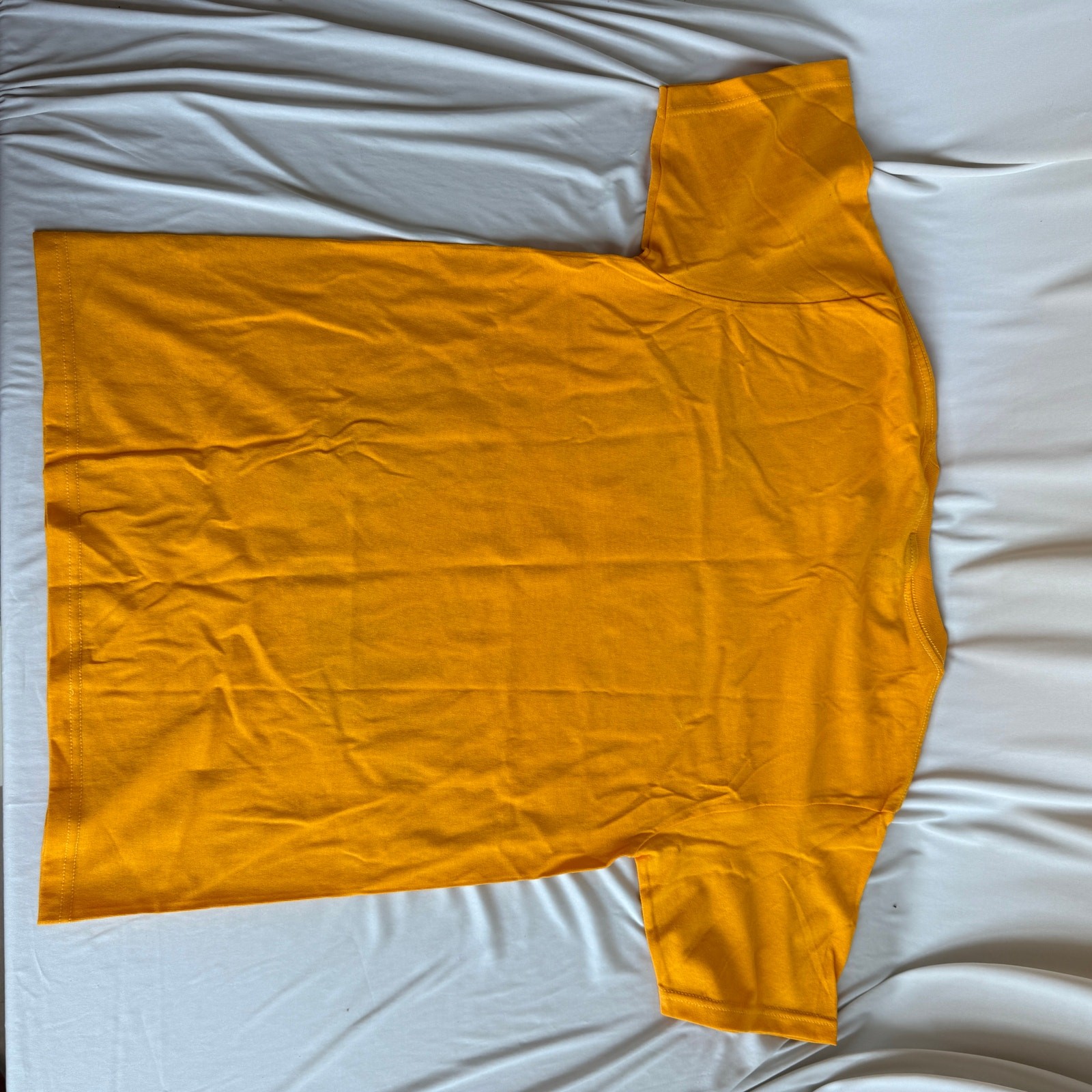 Stüssy “4-Icon” Multi-Icon Graphic Tee – Yellow/Gold Deadstock NWOT Mens M