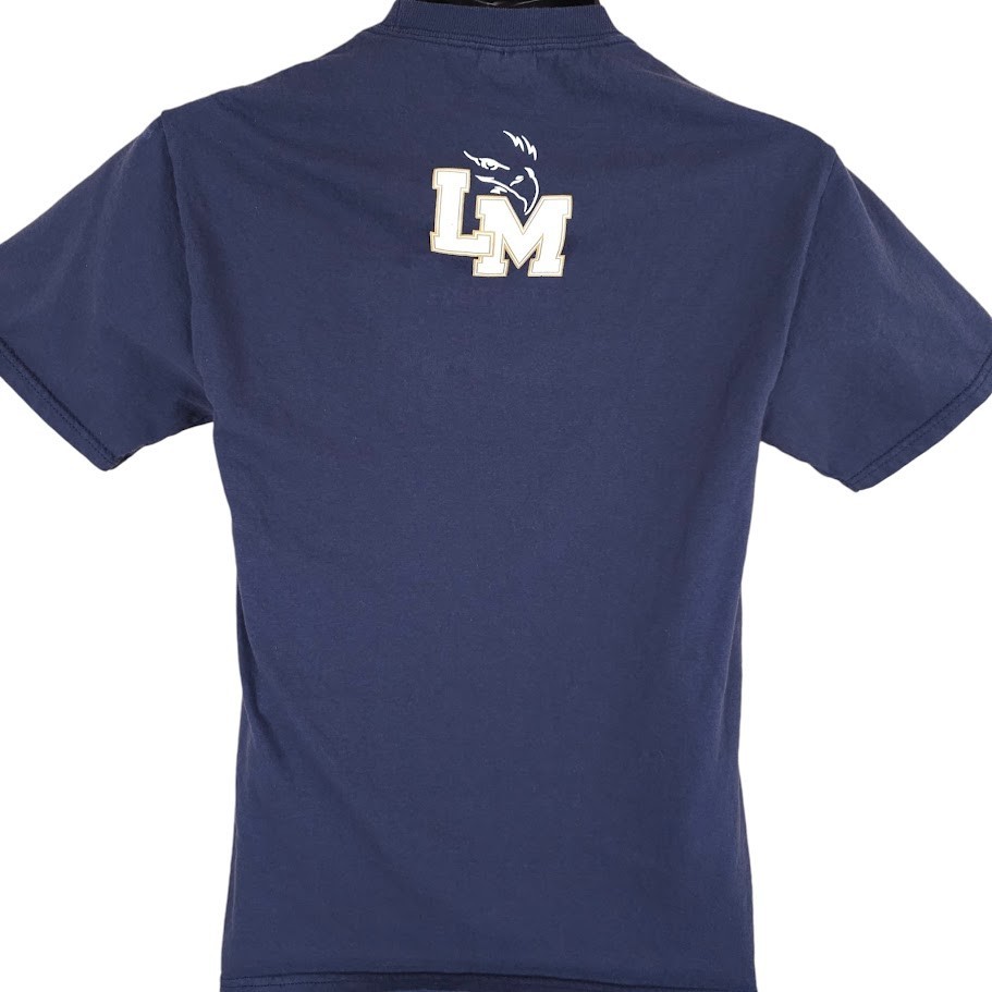 Lake Mead Eagles T Shirt Mens Size XS Blue Eagle Nation Christian Academy