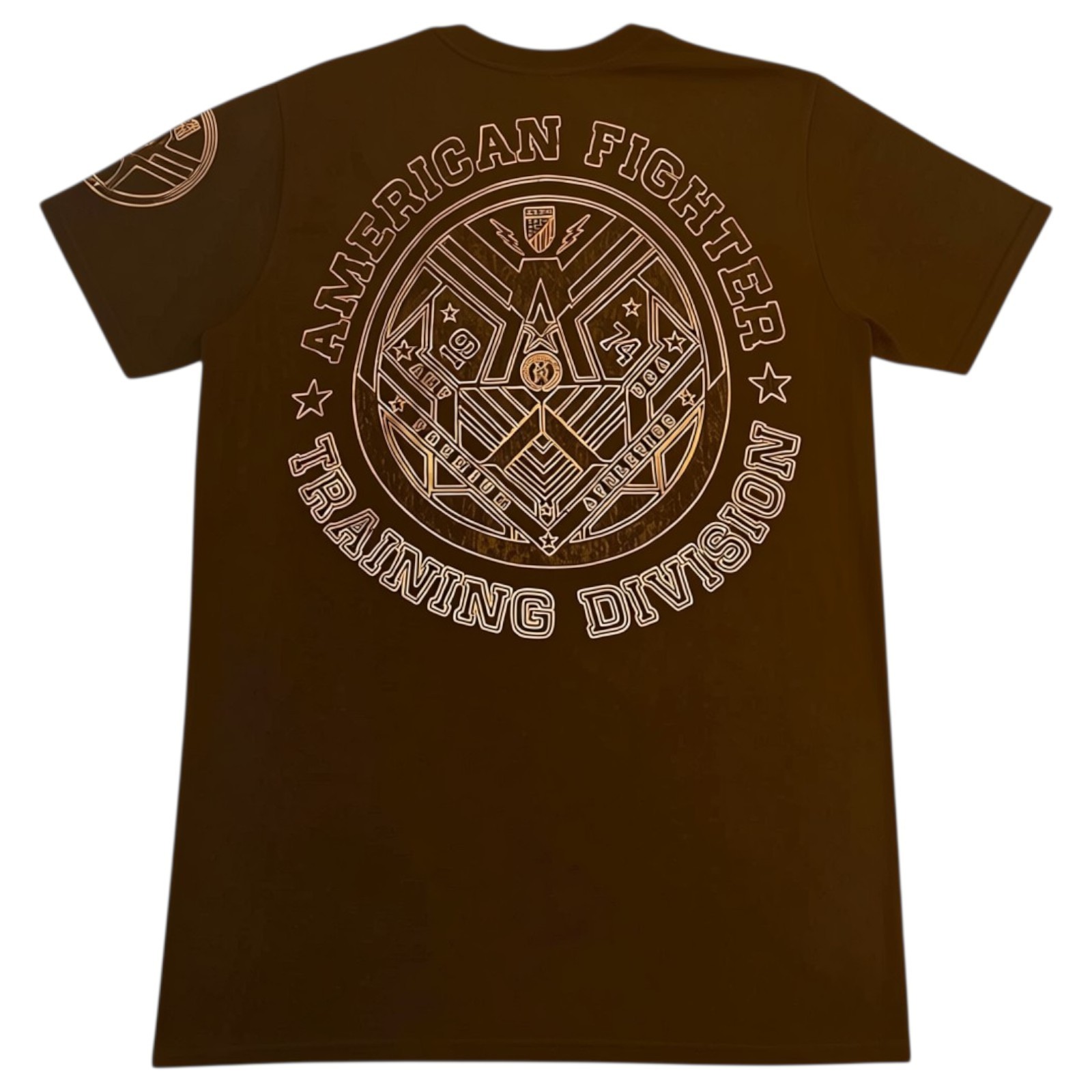 New Men’s American Fighter Premium Athletic MMA Black T-Shirt XS-4XL