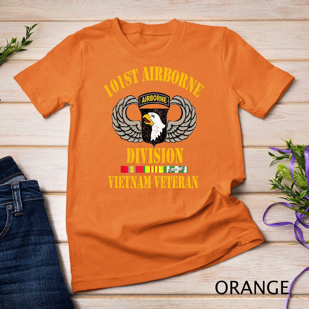 101st Airborne Division Vietnam Veteran Tshirt, Veterans Day Unisex T-shirt