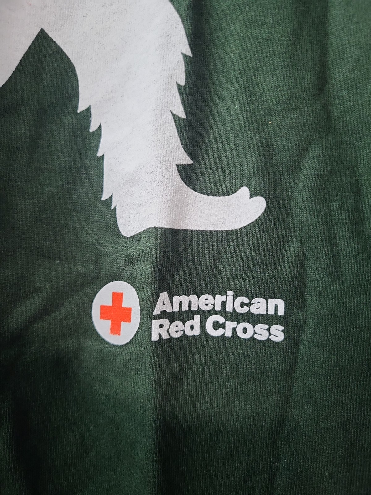 American Red Cross Yeti Set Donate Long Sleeve 2XL T-Shirt Gildan Ultra Cotton