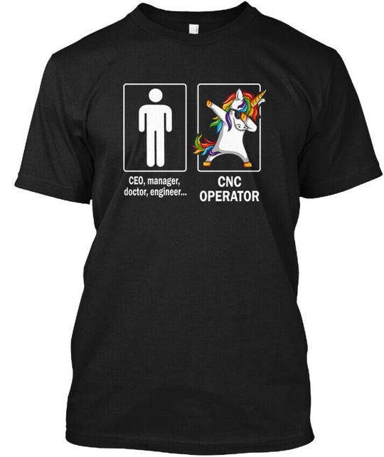 Easy-care Cnc Operator T-Shirt Made in USA S to 5XL