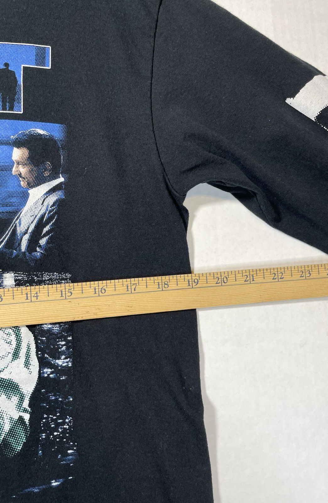 Graveyard Goods HEAT (1995) Film Large Graphic Long Sleeve T Shirt Black SIze M