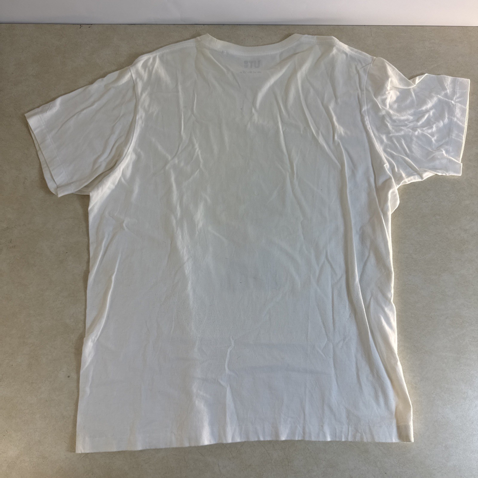 Uniqlo X Kaws Companion Art Figure Graphic Print Shirt Mens XL White