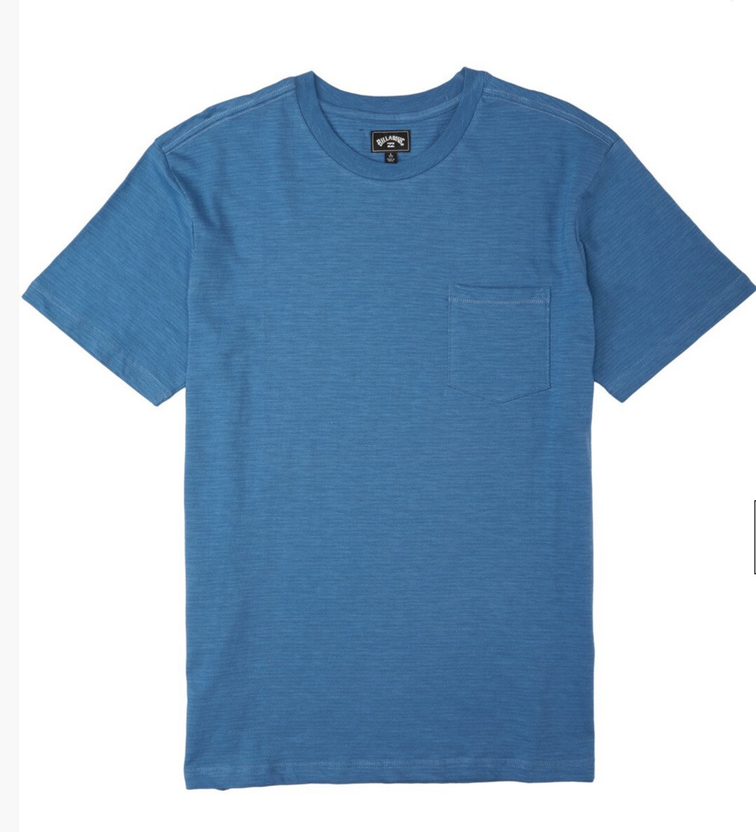 $33 Billabong Men’s Mesa Slub Crew Short Sleeve T-Shirt Bay Blue Size M