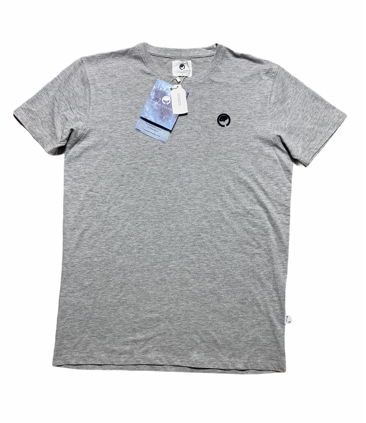 Ocean Laundry Organic Cotton Recycled Plastic Tshirt Mens Small