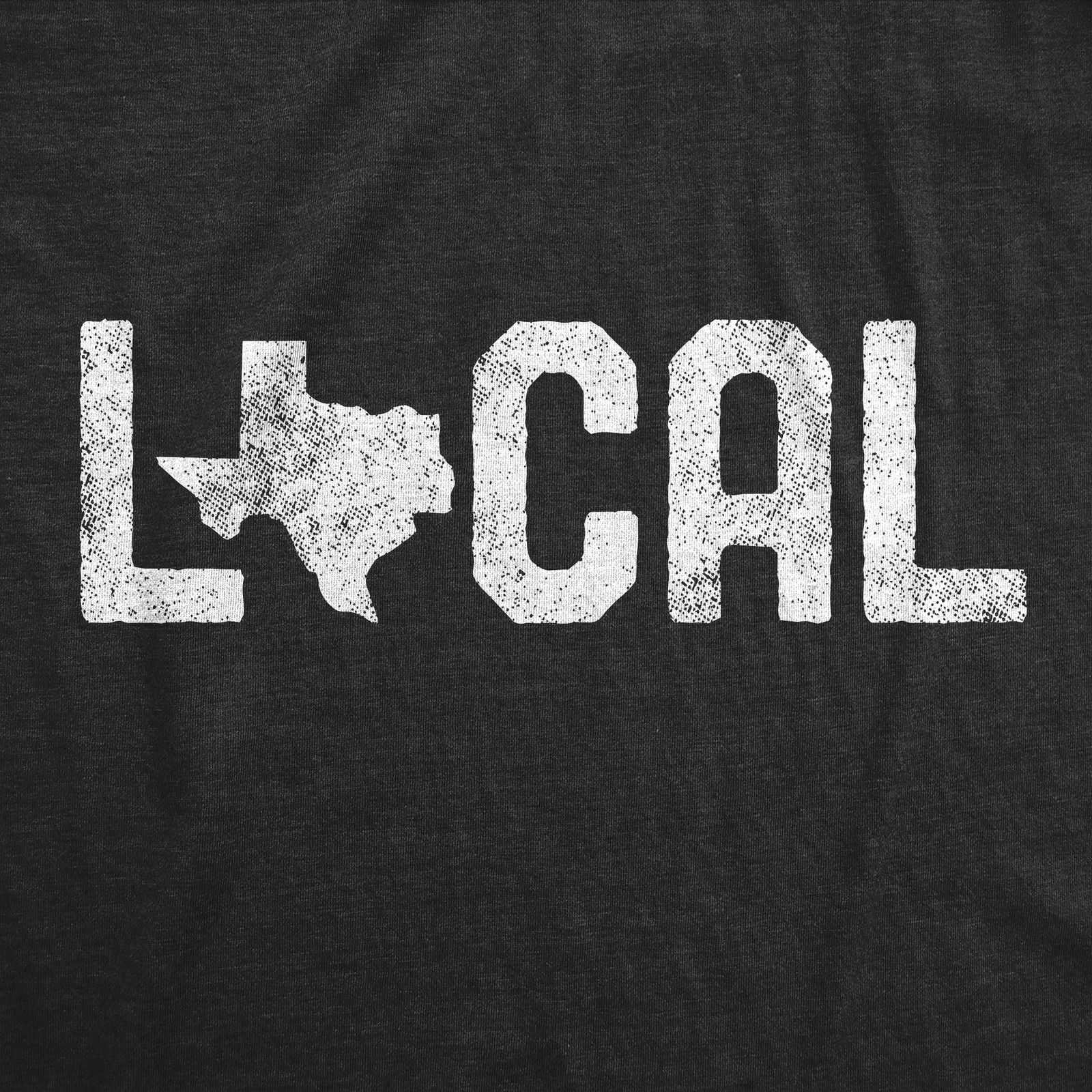 Mens Texas Local T Shirt Cool Vintage Graphic Awesome Retro Tee for Guys