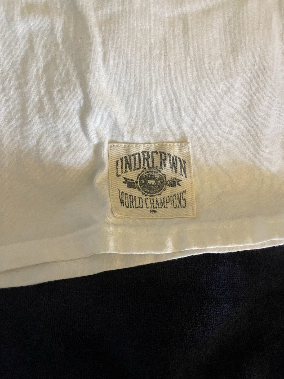 Undrcrwn There Could Only Be One Biggie Tupac T Shirt White Sz M 100 % Authentic