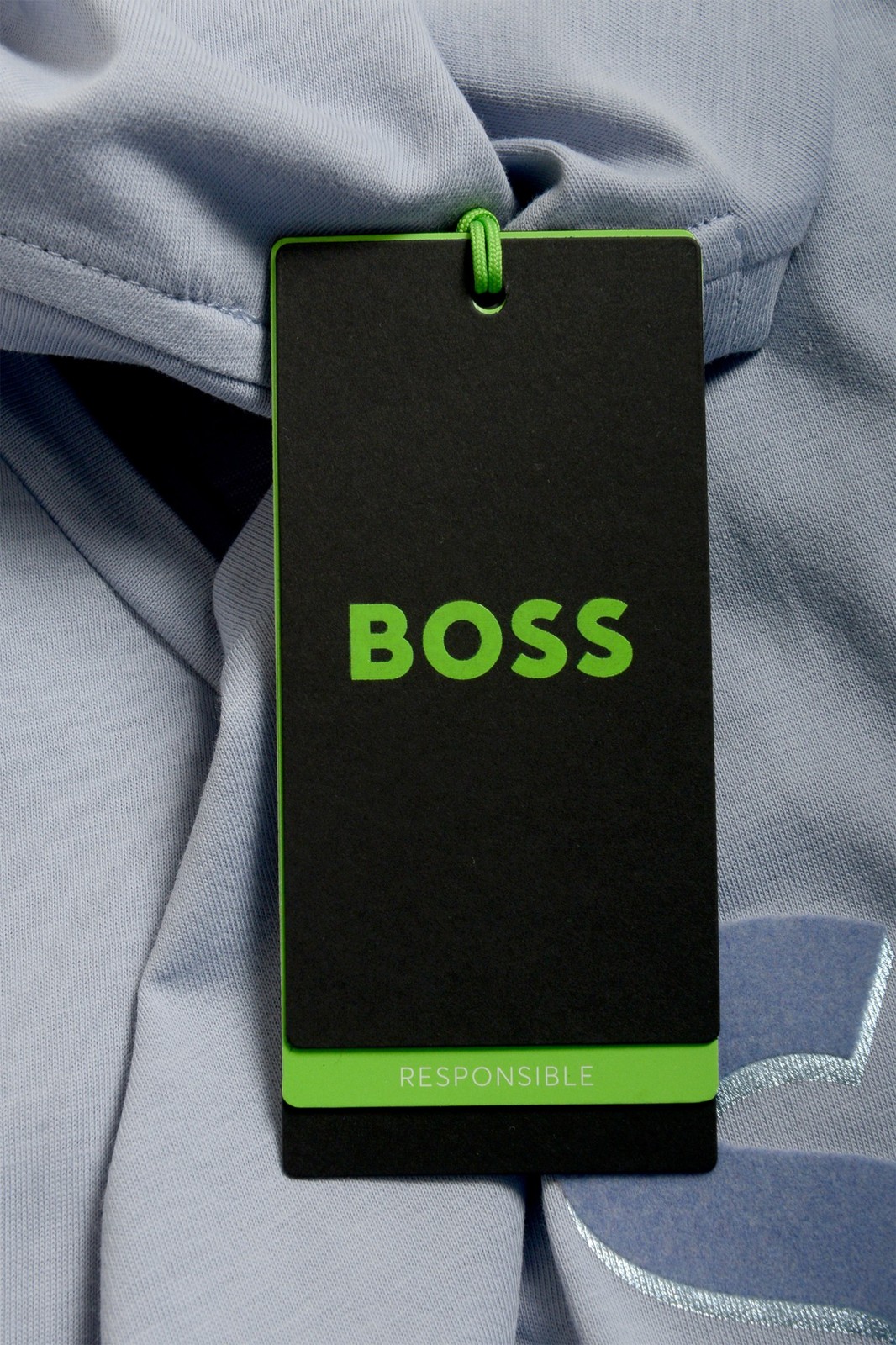 Hugo Boss Men’s “Tee 3_99” Blue Logo Print Short Sleeve T-Shirt US 2XL IT 56