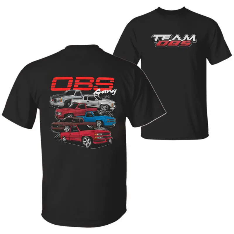 OBS Gang Chevrolet Shirt, 2 Sided Chevy OBS Graphic Tee, Classic Truck, Streetwe