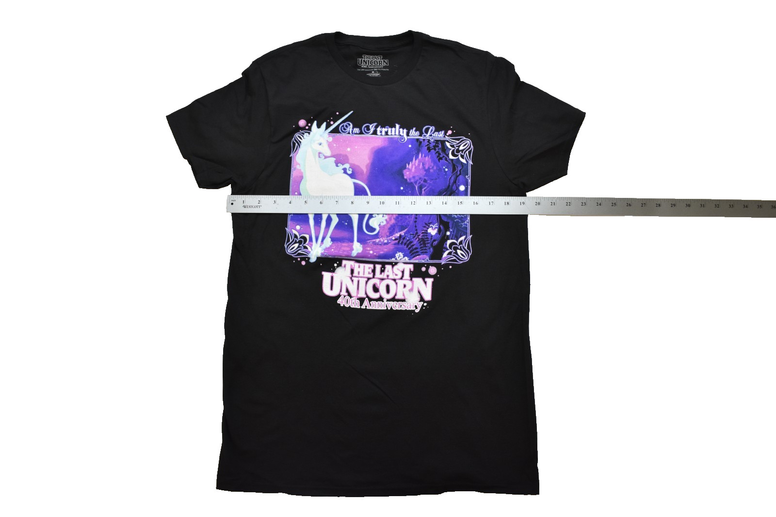 The Last Unicorn 40th Anniversary I Am Truly The Last Mens Shirt New Medium