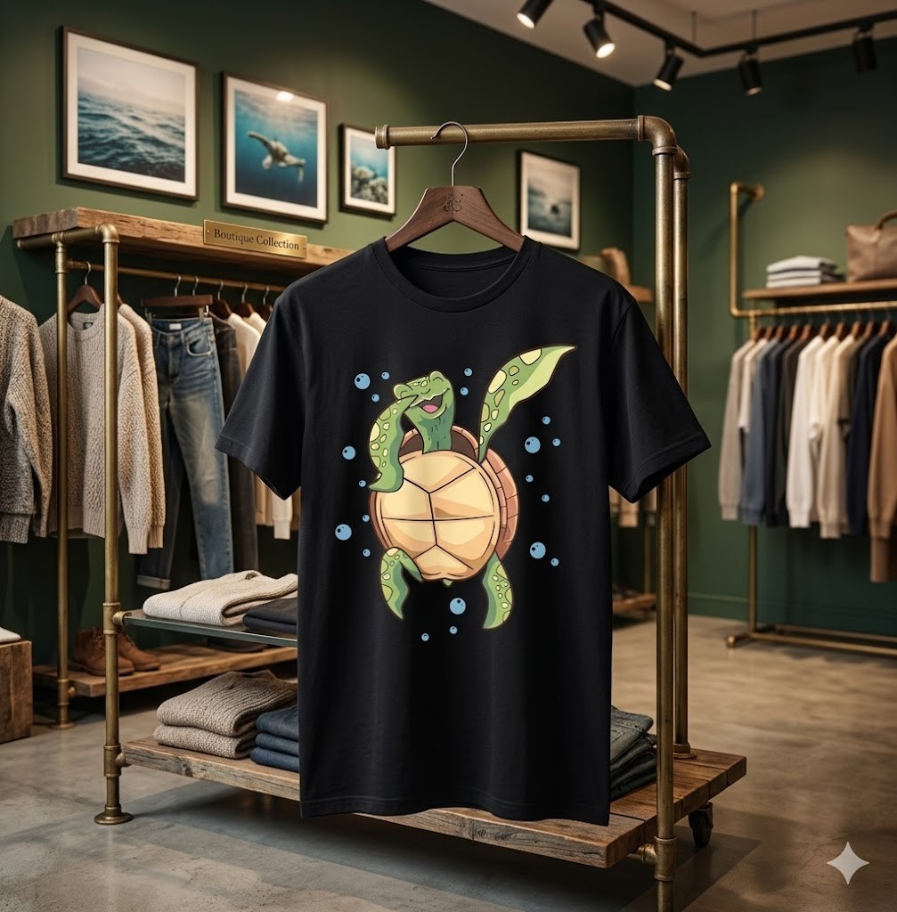 Dabbing Turtle – Reptile Lover Zoologist Zoology Sea Animal T-Shirt – H072