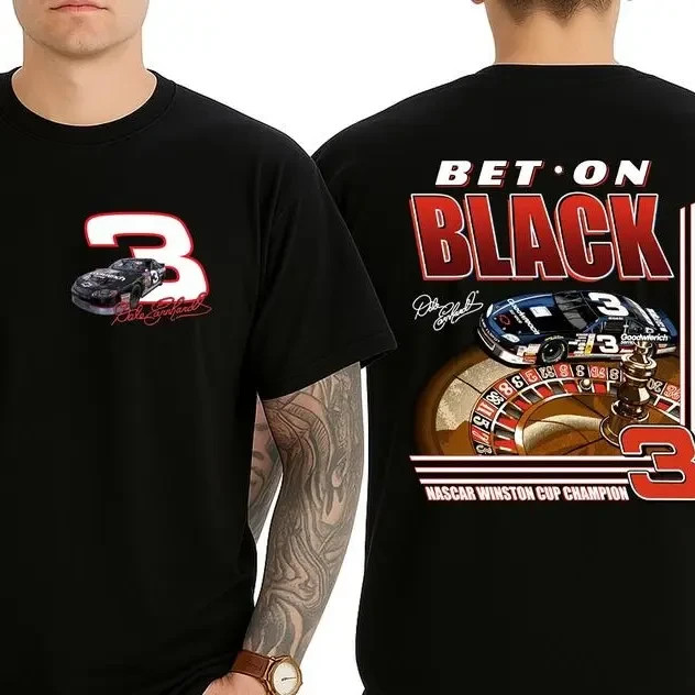 Dale Earnhardt Bet On Black TShirt, Dale Earnhardt 03 Shirt, Unisex Graphic Tee