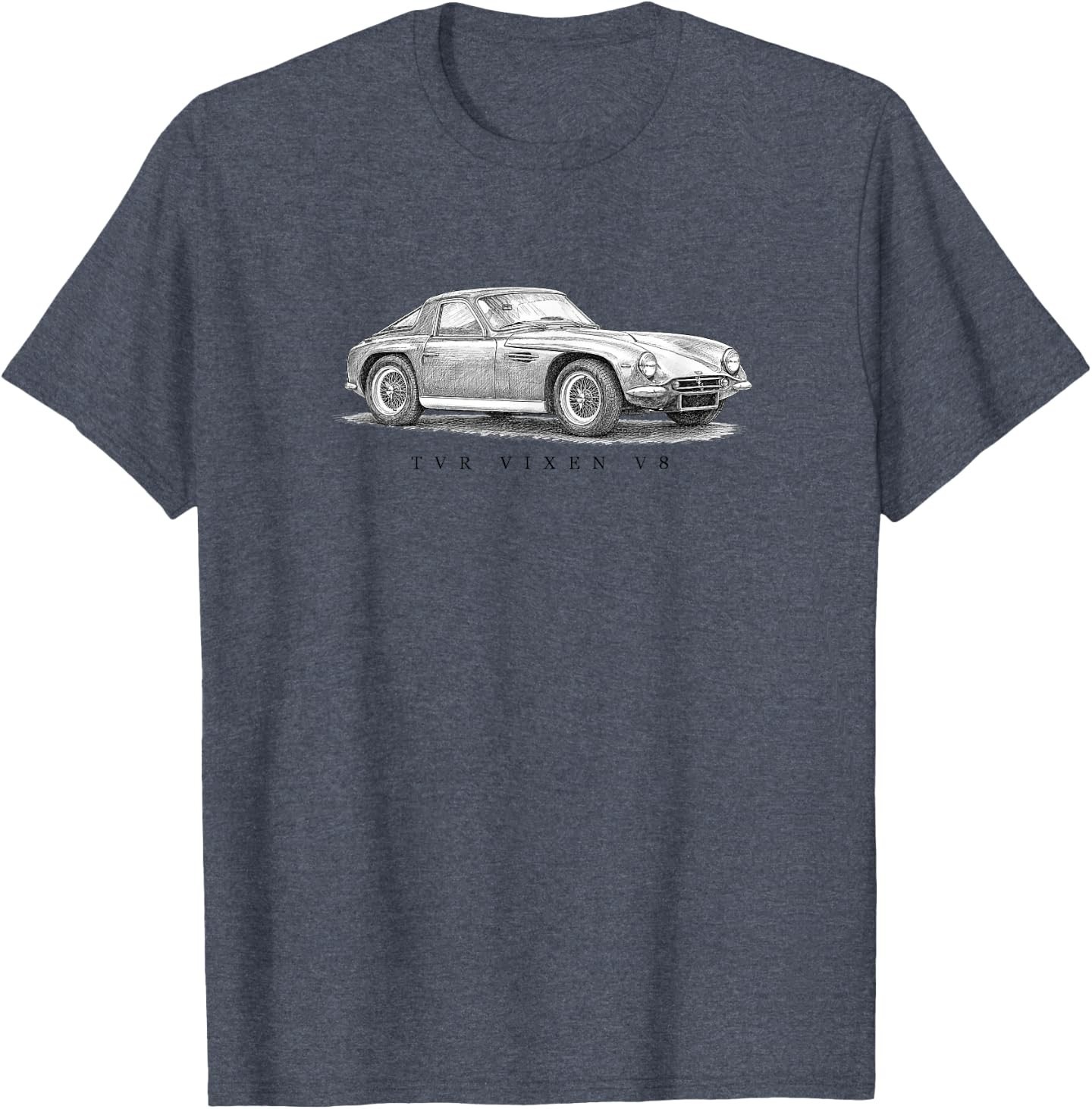 British Classic Sports Car TVR Vixen V8 T-Shirt