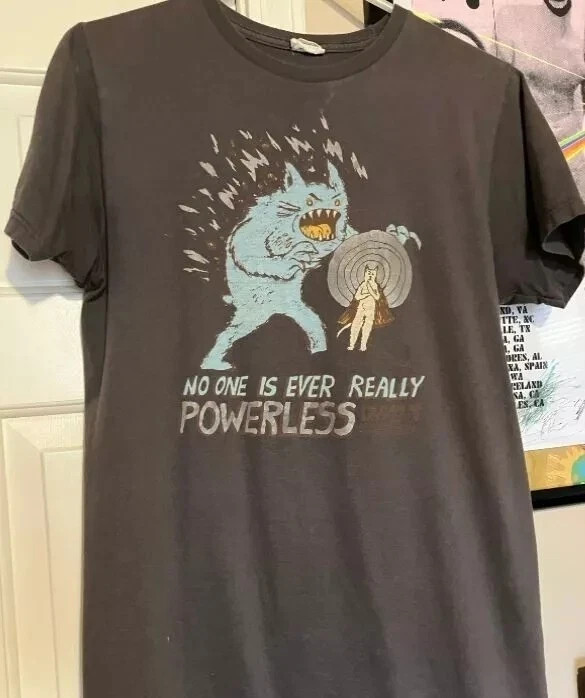 The Flaming Lips T-shirt Rare Design Black 90s Tshirt Unisex S-5XL MD994