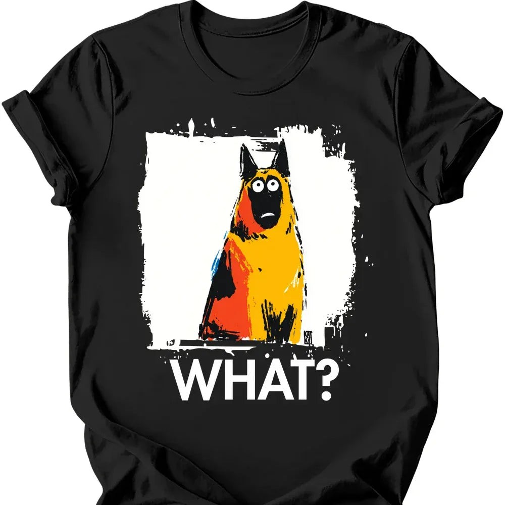 Belgian Malinois – What Dog T-Shirt