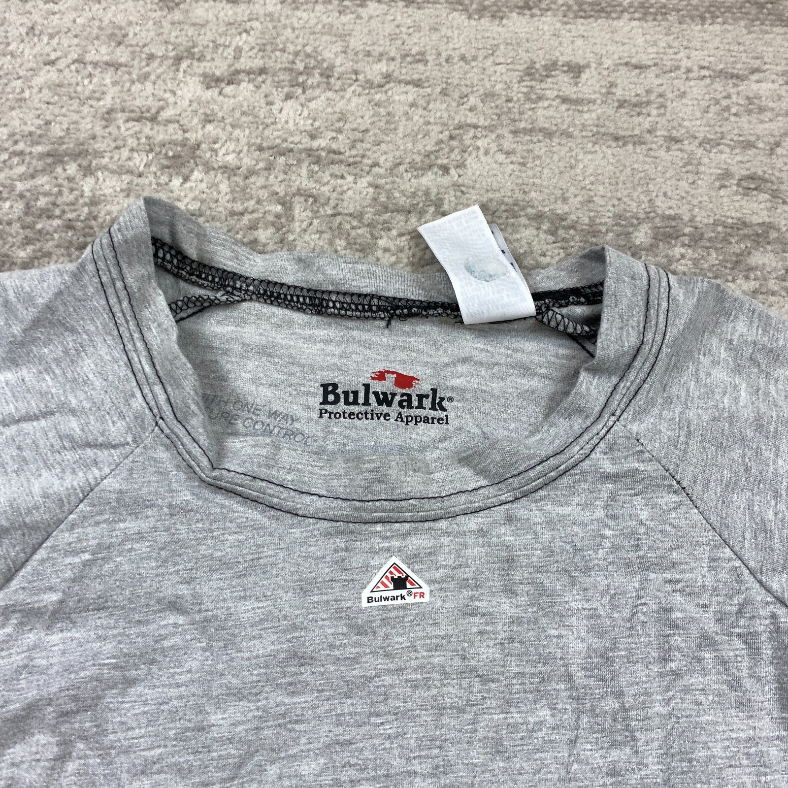 Bulwark FR Shirt Extra Large Gray CAT 2 CAL Flame Resistant HRC ARC Workwear Men