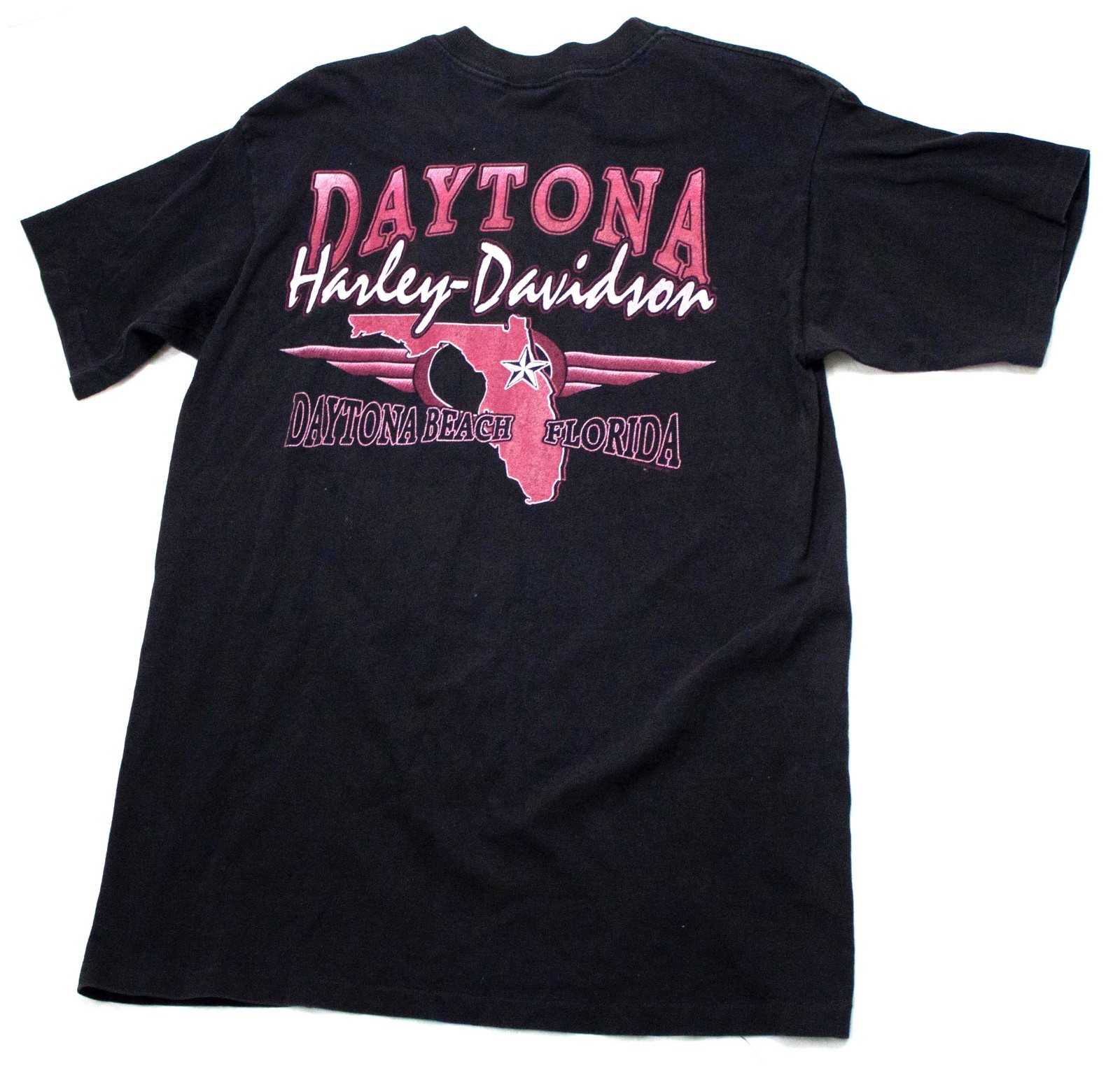 Harley Davidson Mens T-Shirt So Many Roads So Little Time Daytona Florida Size M