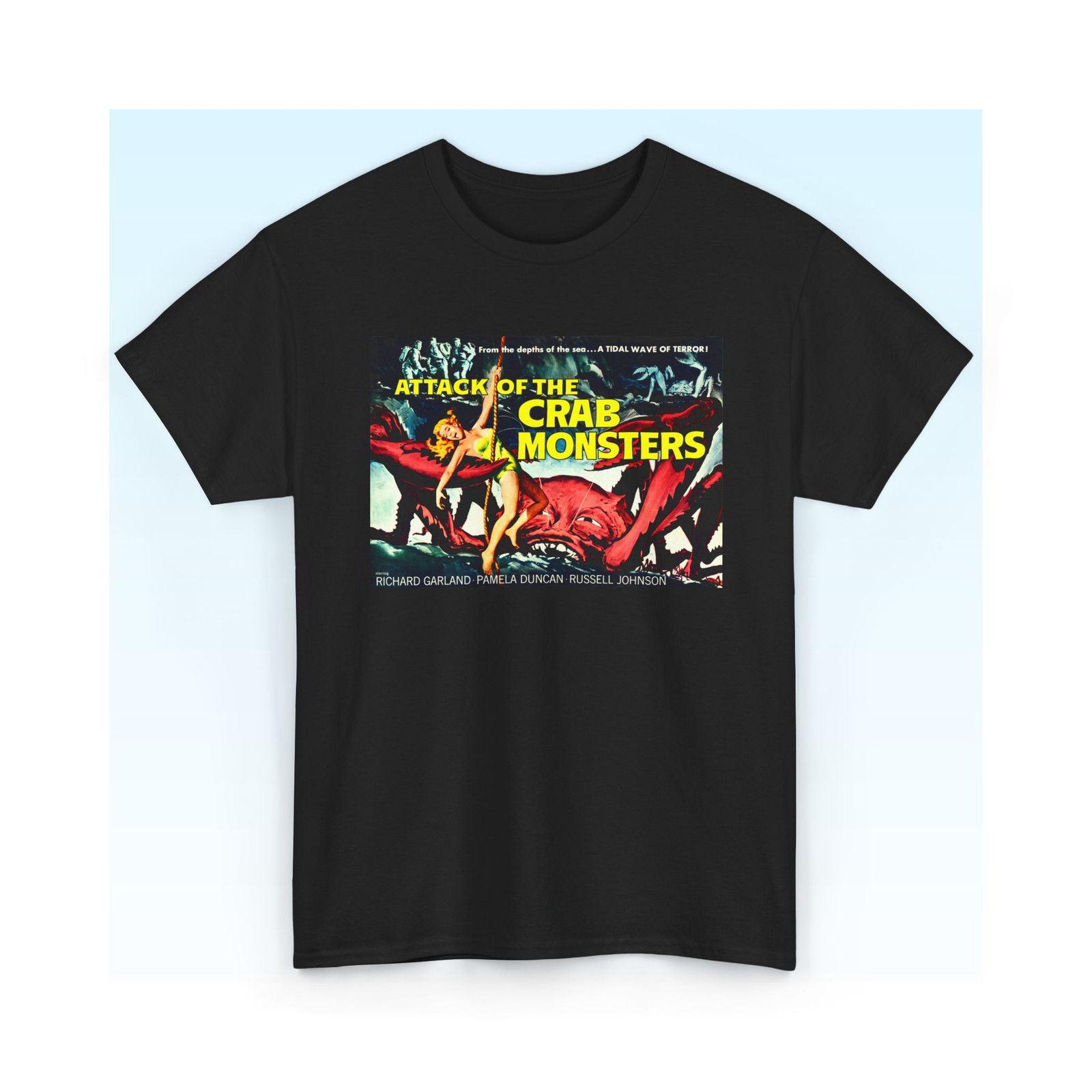 Attack of the Crab Monsters T-Shirt | Vintage Horror Movie Poster S-5XL