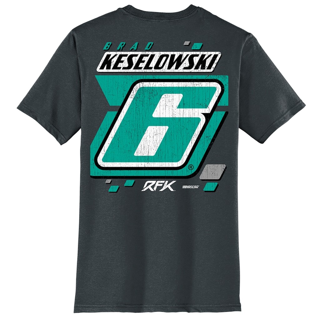 Brad Keselowski #6 T Shirt NASCAR RFK Racing Ford Driver Tee