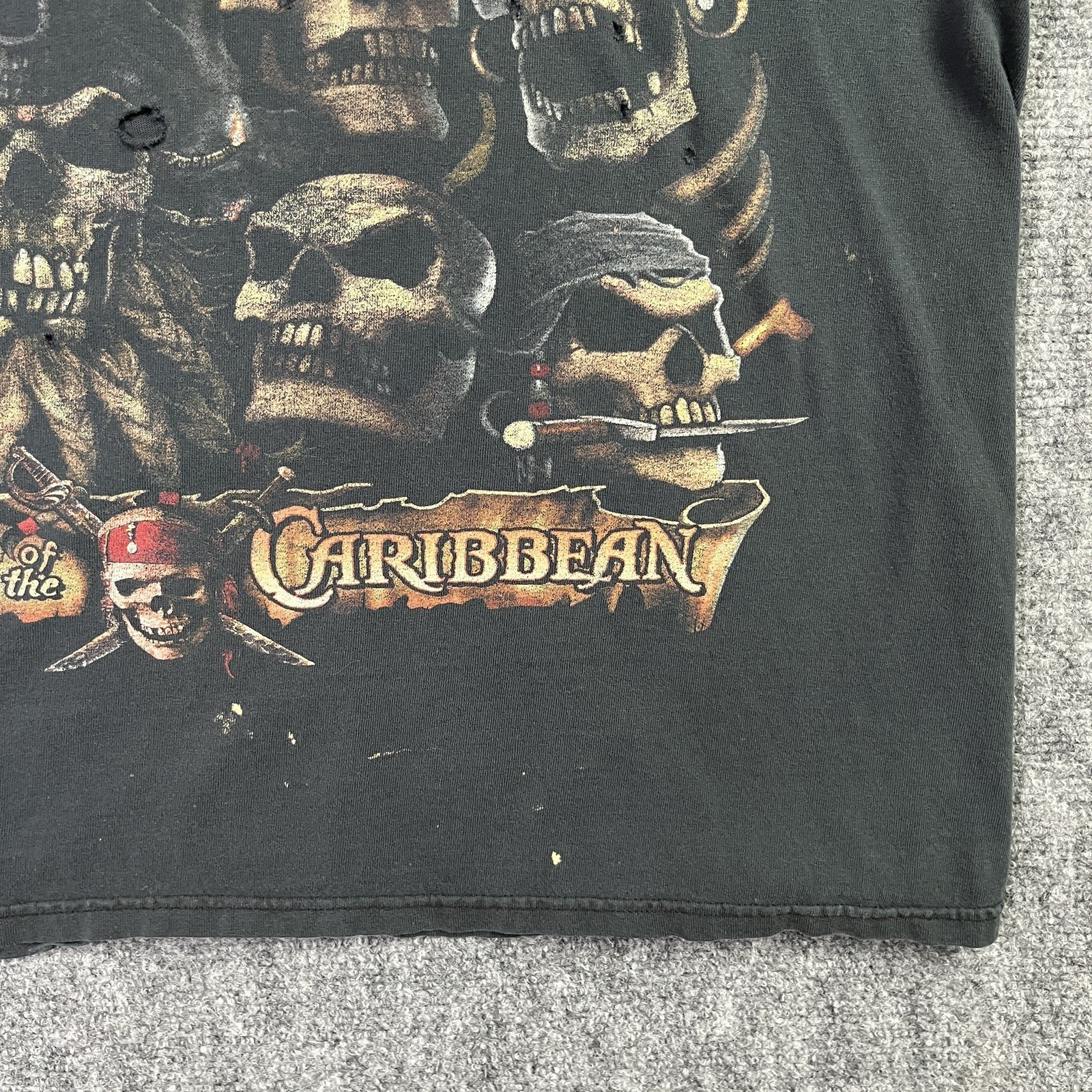 Pirates of the Caribbean Skull Pile T-shirt