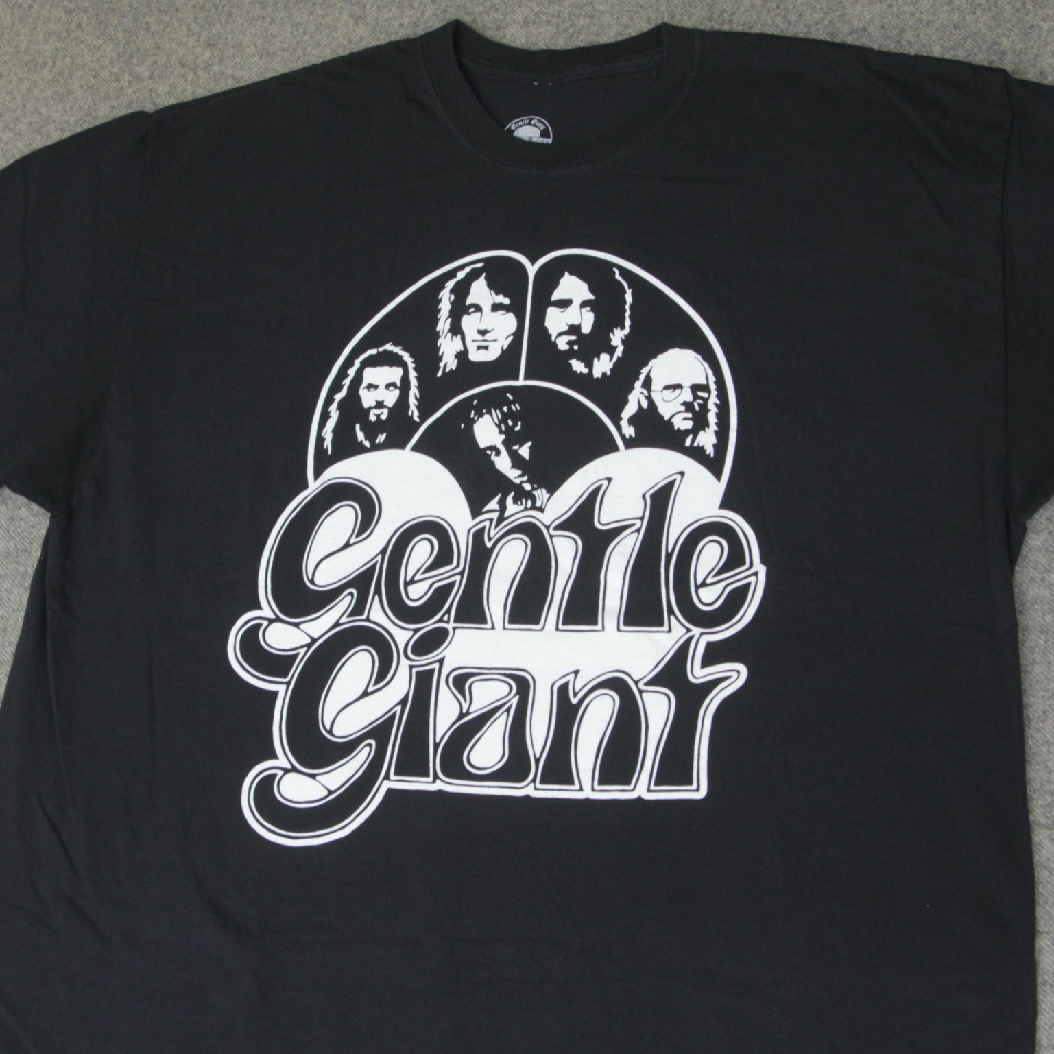 Gentle Giant T Shirt 2XL Legends Poster Graphic Merch Prog Rock Concert Band Tee