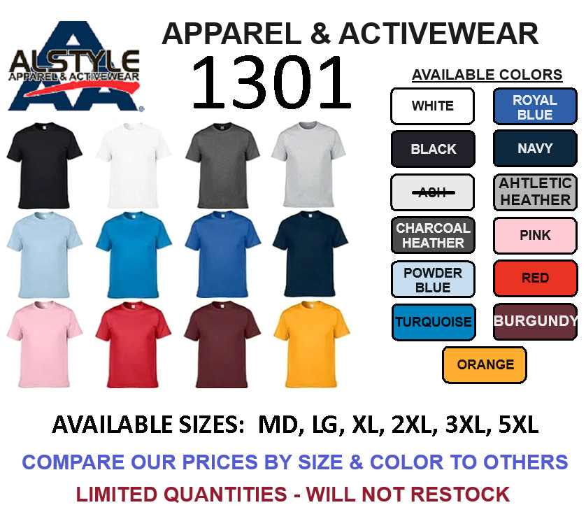 AAA Alstyle 1301 Original (NEW)