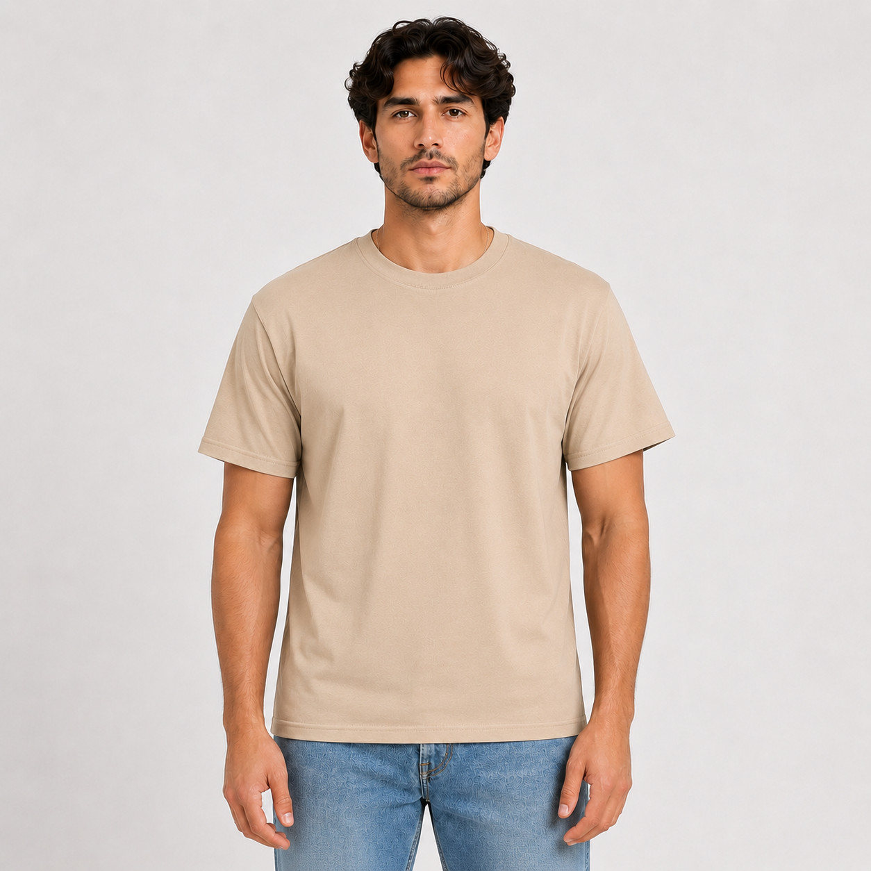 Gildan Heavy Cotton 5000 T-Shirt 3 & 5 Pack Men’s Plain Crew Neck Cotton Tee