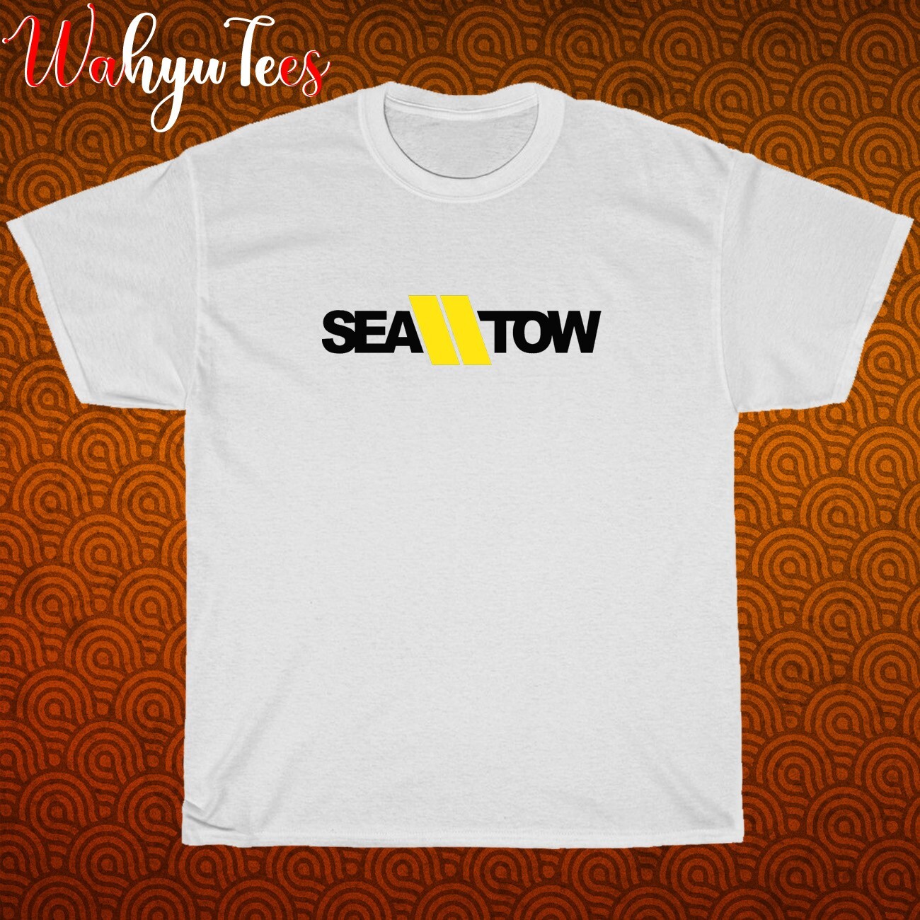 Sea Tow Boat Towing Boats Logo Black/Grey/Navy/White Size S-5XL Unisex T-Shirt