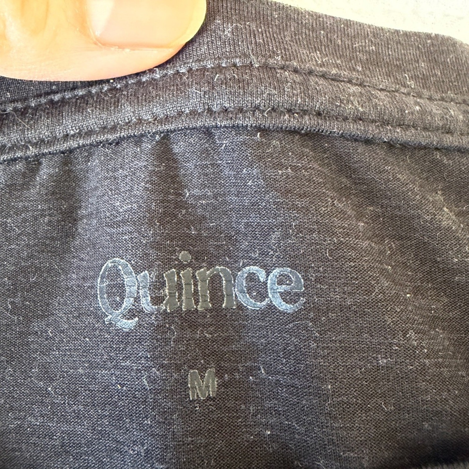 LOT2 Quince Medium Men’s Performance Black and Gray T-Shirt (Flowknit Breeze)