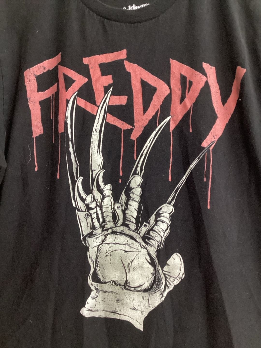 A Nightmare On Elm Street Freddy Krueger Dripping Blood Glove T-Shirt