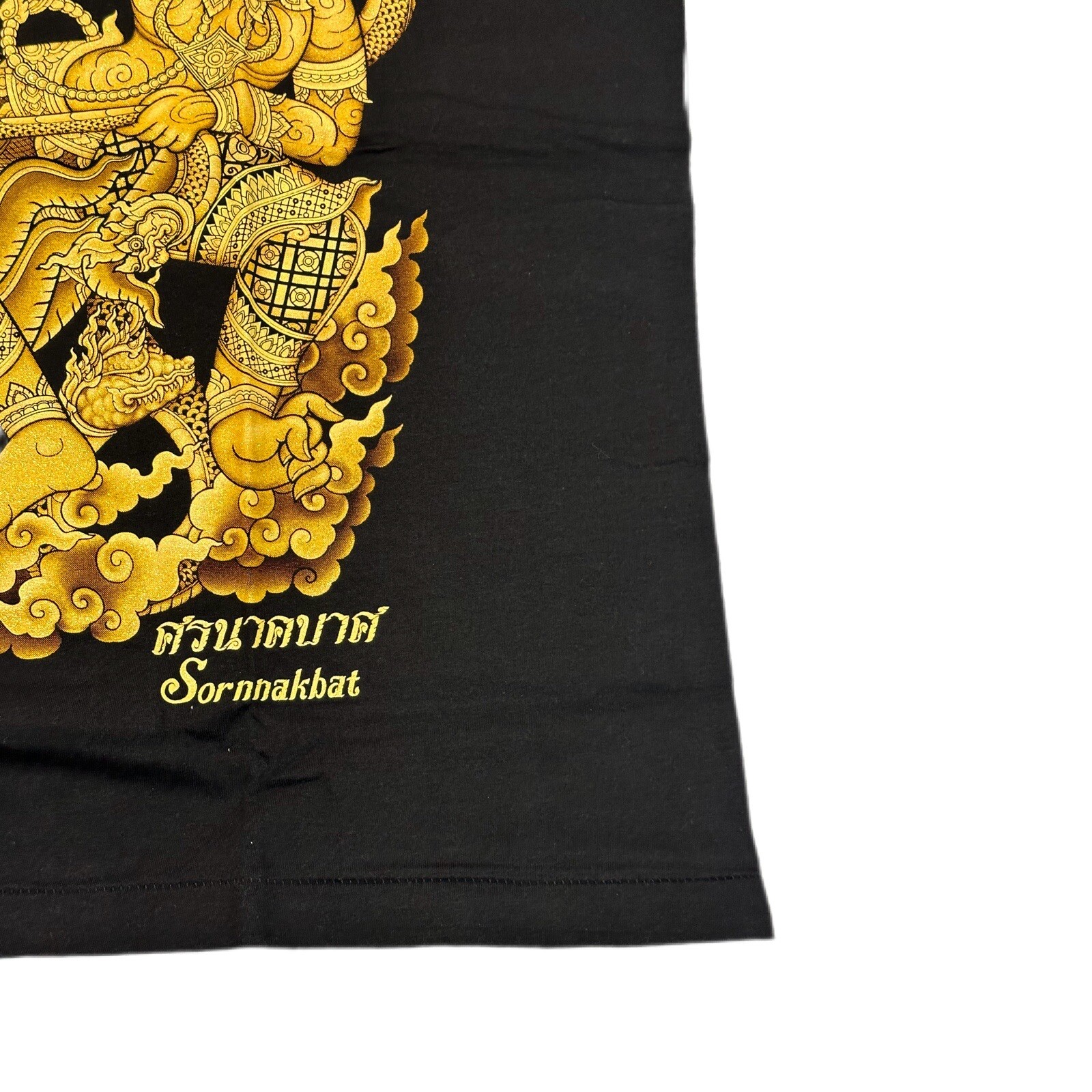 Rock Eagle Thai Art on T-Shirt – Ramayana Ramakien – Extra Large