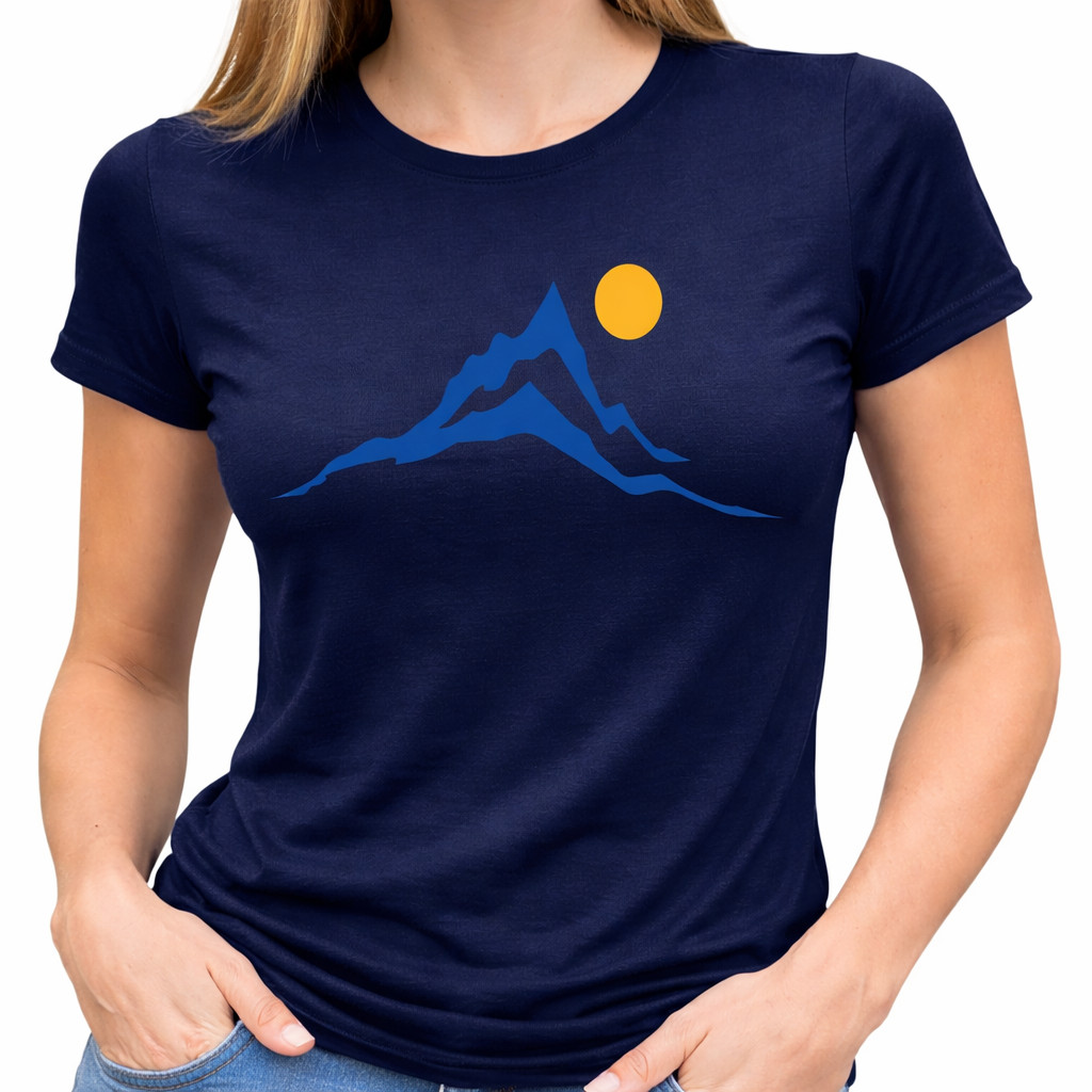 Mountain Hiking T Shirt Outdoor Adventure Graphic Tee Hiker Camper Nature Gift