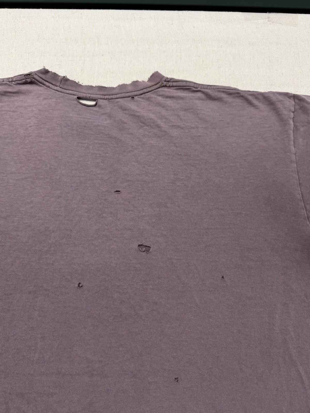 Nike Loose Fit Center Swoosh T Shirt Men’s XL Brown Sun Faded Distressed