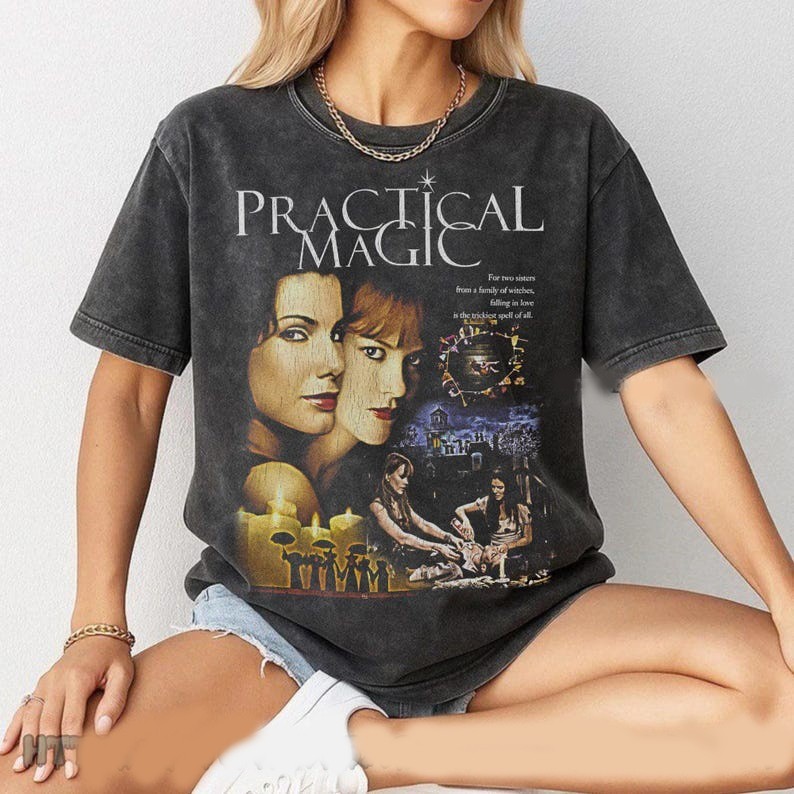 Practical Magic 1998 Shirt, Practical Magic Horror Movie Halloween T-Shirt