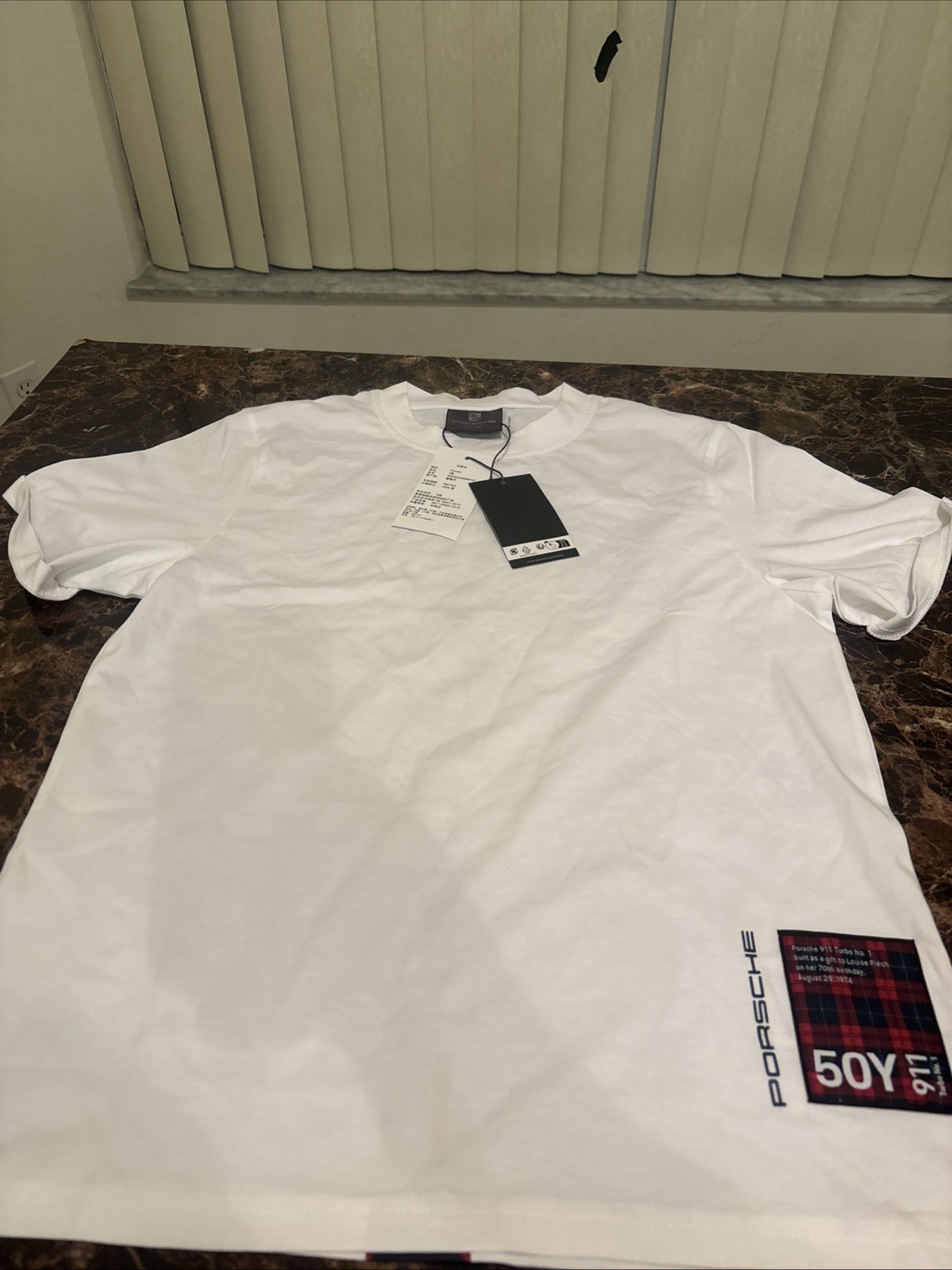 Porsche Racing Turbo 50y 911 Classic Shirt White Size EU S US XS