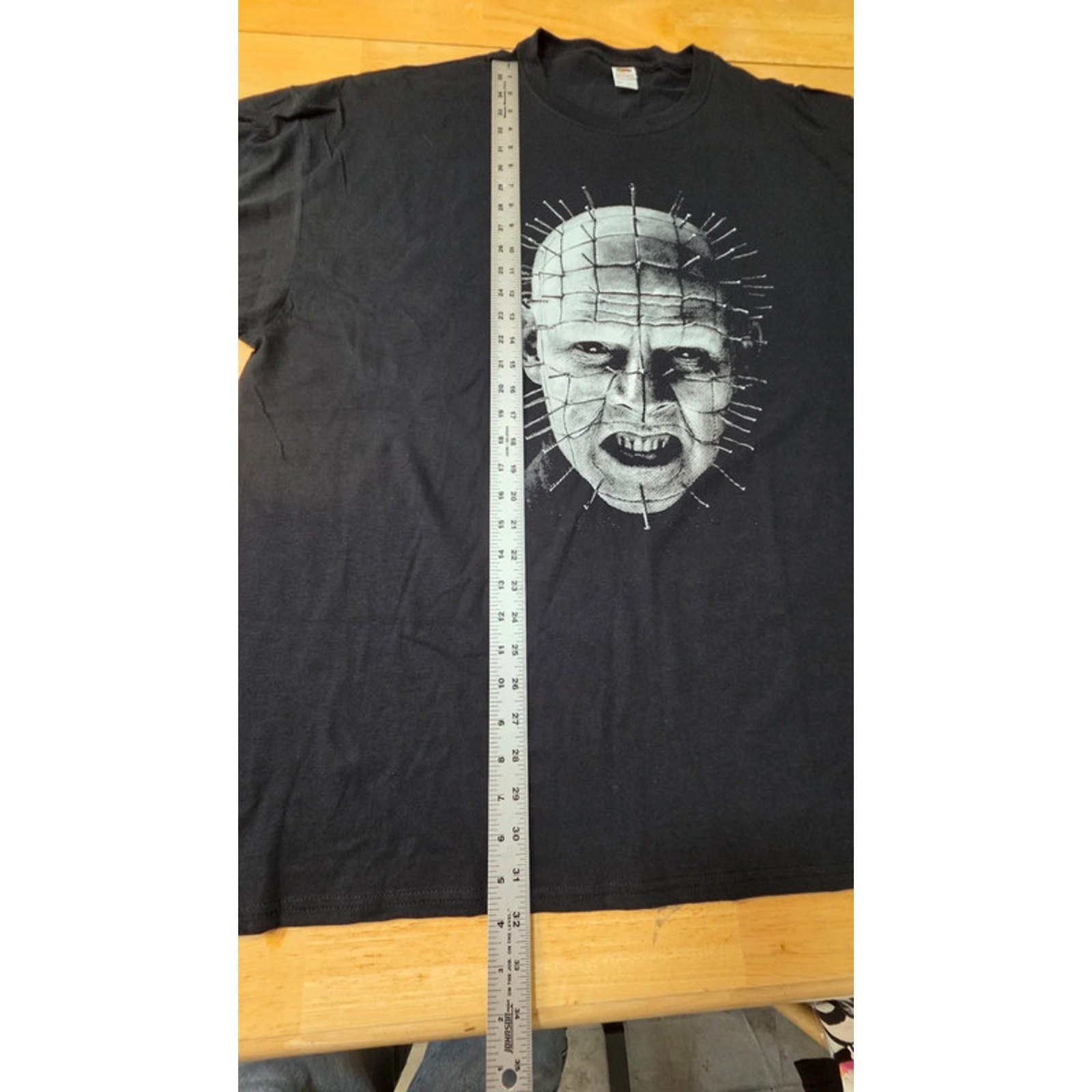 Hellraiser Pinhead Horror Movie Graphic Tee Black 3XL Gothic Horror Shirt nwot