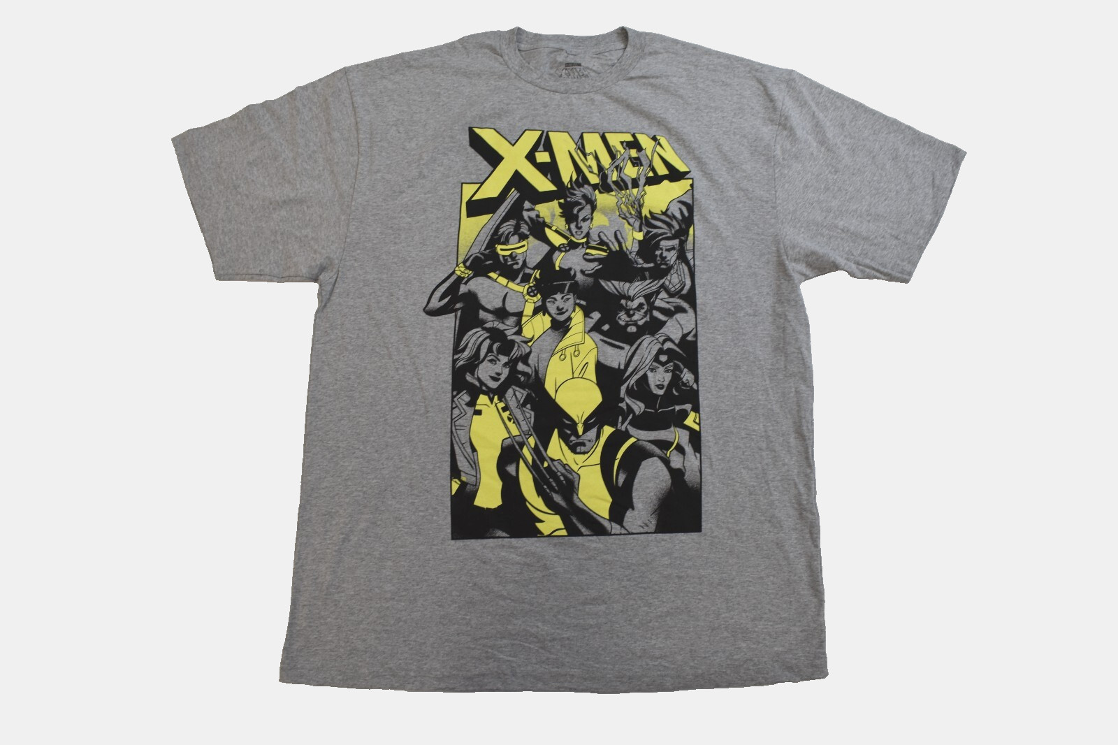 Marvel Studios Mens Big & Tall X-Men ’97 Gray Shirt New LT, XLT, 2XLT, 3XLT