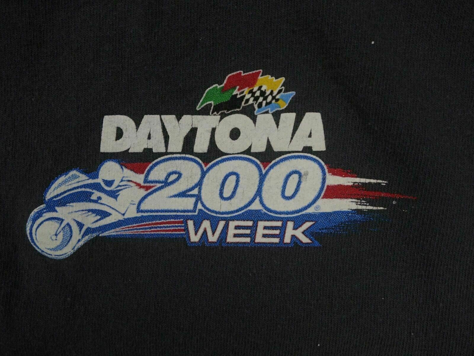 DAYTONA 200 WEEK vintage MOTORCYCLE RACE t shirt BIKE WEEK SPEEDWAY 2013 Medium
