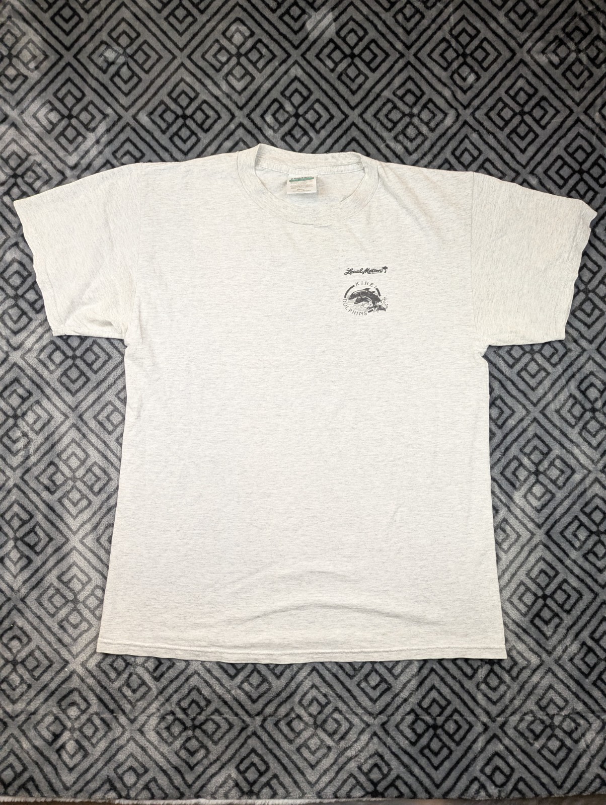 Y2k LOCAL MOTION Tee Shirt Men’s Size Medium Kihei Dolphins Fun Run Hawaii