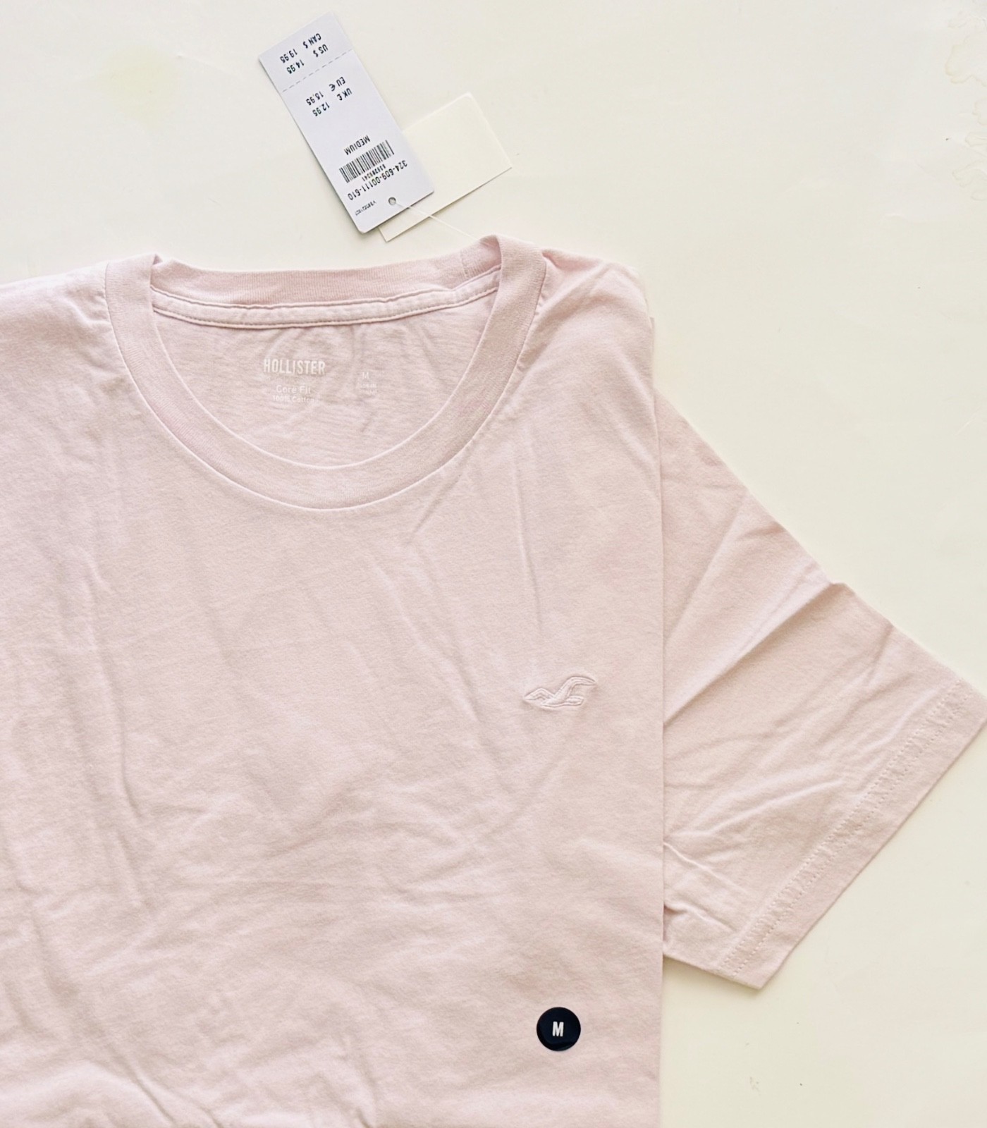 NWT HOLLISTER Men’s Short Sleeve Icon Tee T-shirt | Size M (Medium)