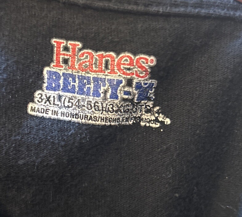 Hanes Beefy Tee Johnny’s Hot Rods Mens Sz 3XL Custom Built Cars Graphic Tee