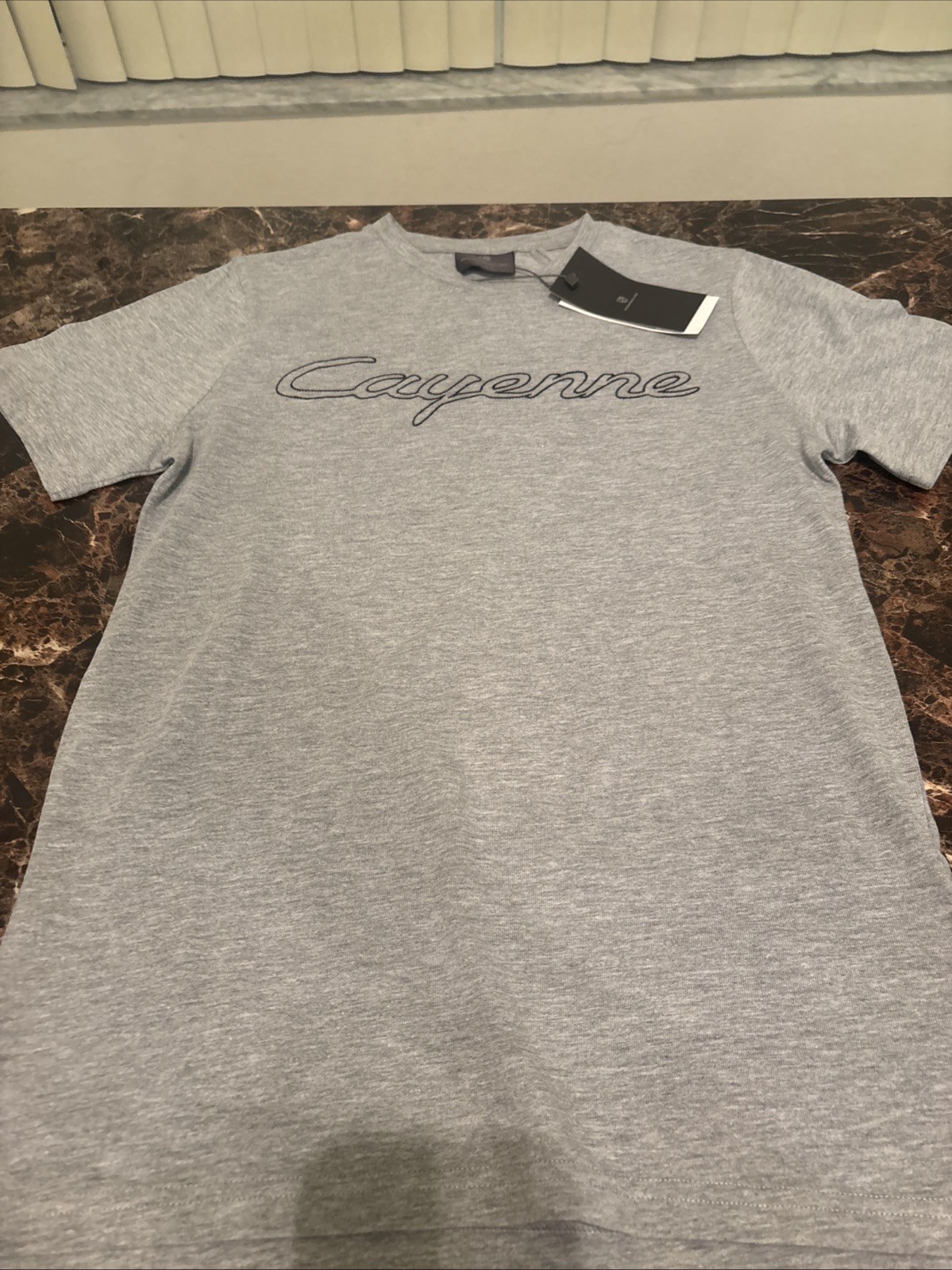 Porsche Cayenne Grey T Shirt Men’s Size EU S US XS