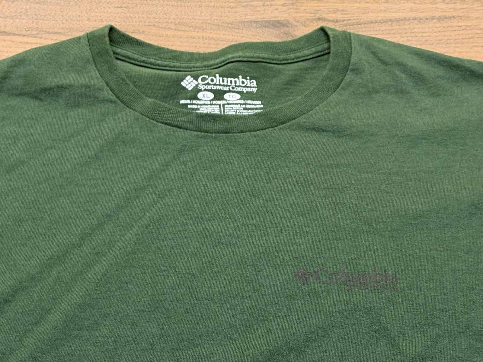 Columbia Outerwear Men’s Dark Green Long-Sleeve Shirt – XL