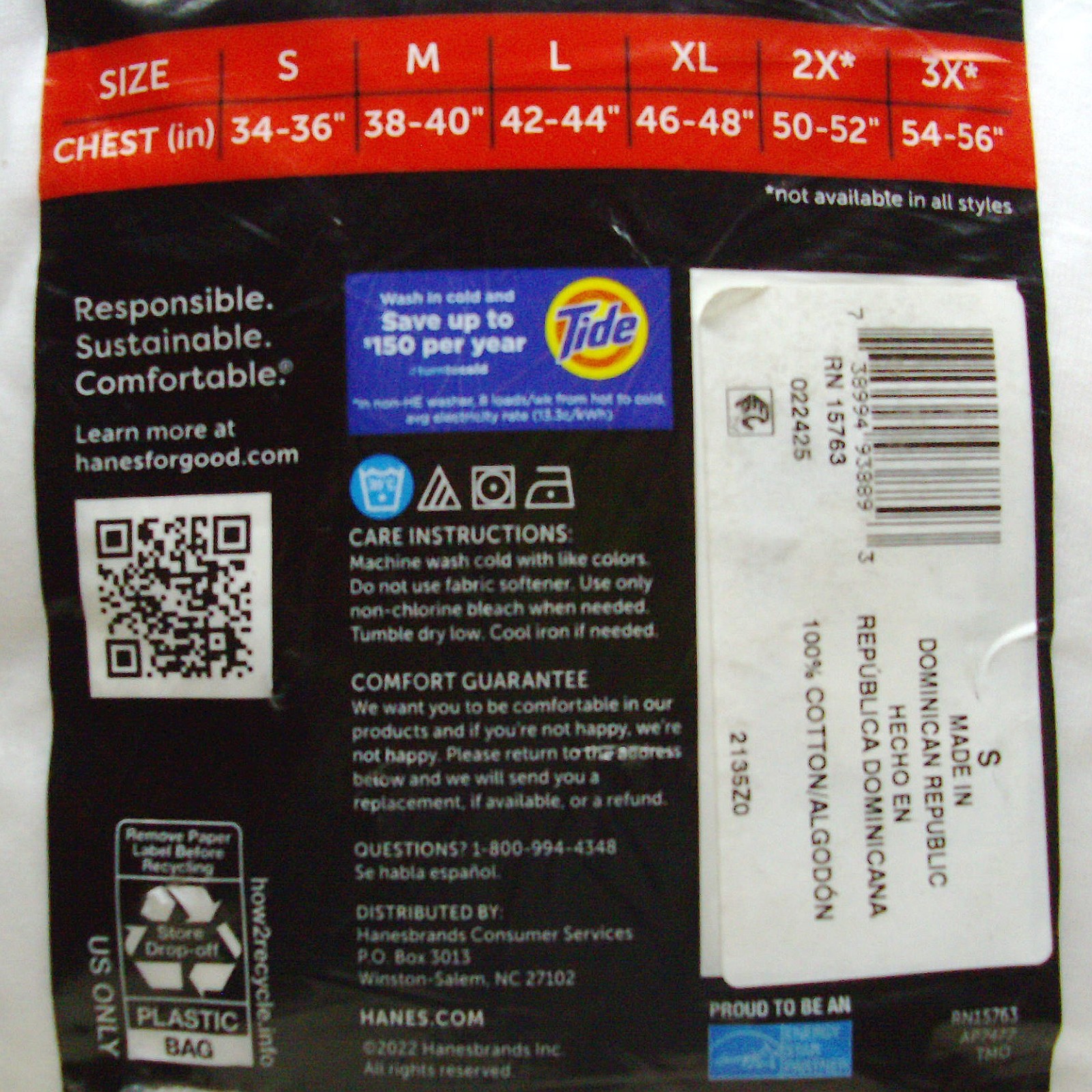 NEW Hanes SUPER VALUE 10 PACK Sm COOL COMFORT WHITE TAGLESS T-SHIRTS UNDERSHIRTS