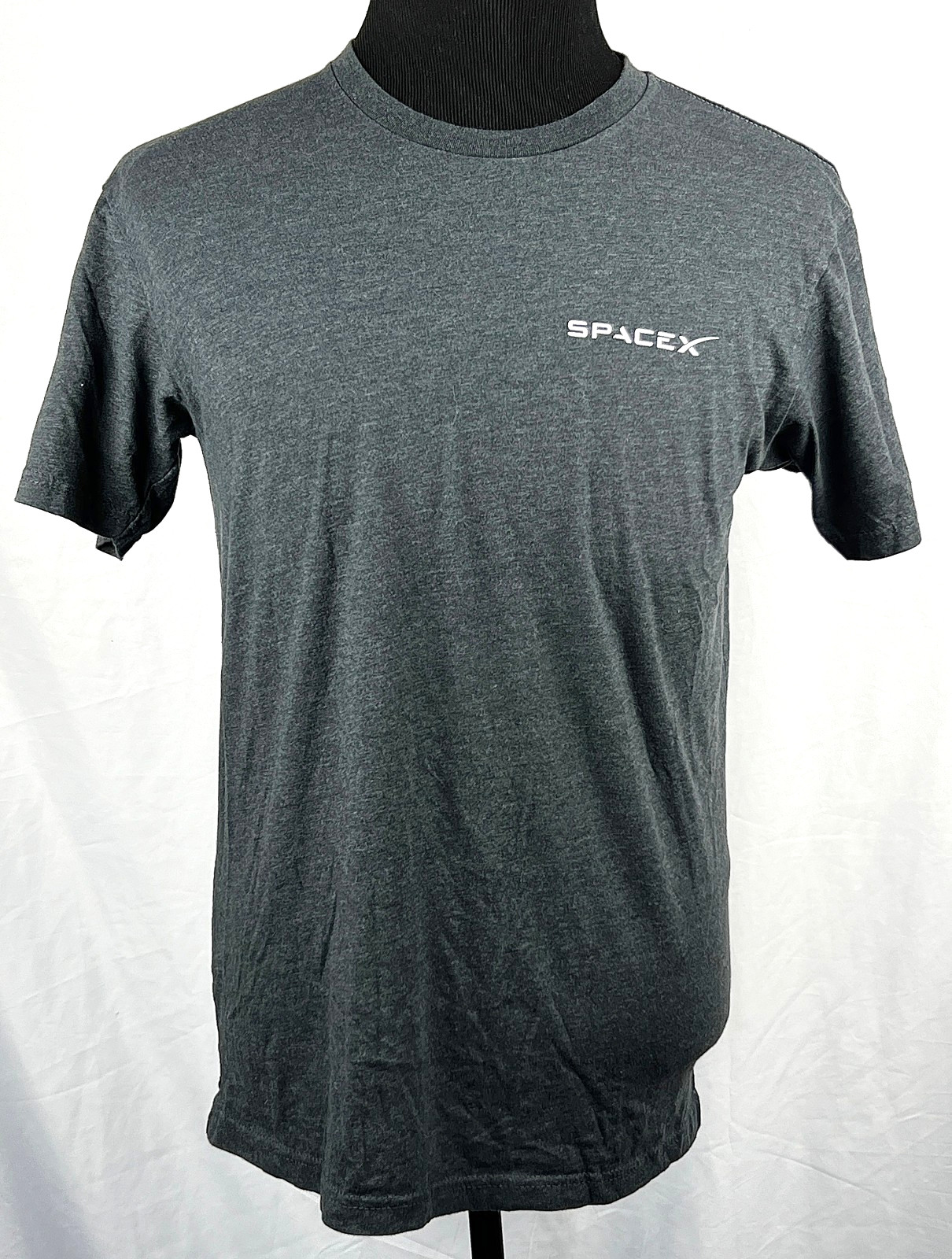 SpaceX Falcon 1 2008 Blueprint Dark Gray S/S T-Shirt M